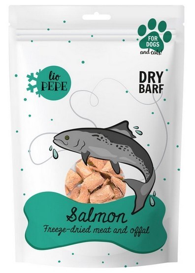 Paka Zwierzaka Lio PEPE Przysmak Salmon (filet z łososia) 60g